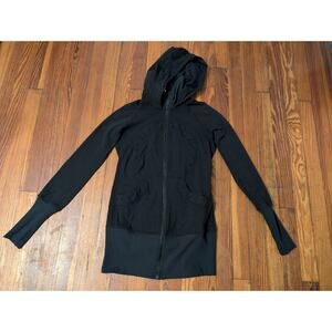 Lululemon Gather Together Black Womens Size 6 Jacket